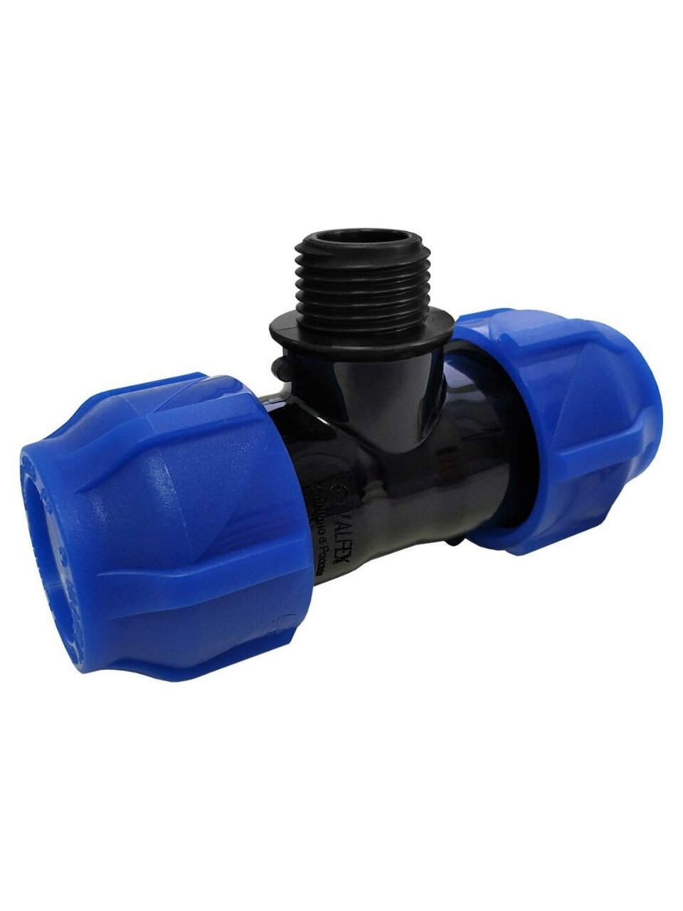 ПНД тройник d40х1 1/4&amp;quot;, наружная резьба, переходной, Valfex