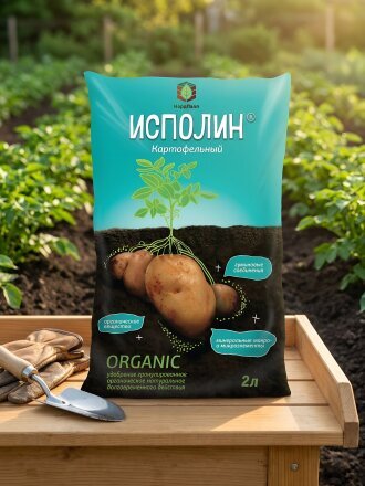 Удобрение для картофеля, гранулы, 2 л, Исполин