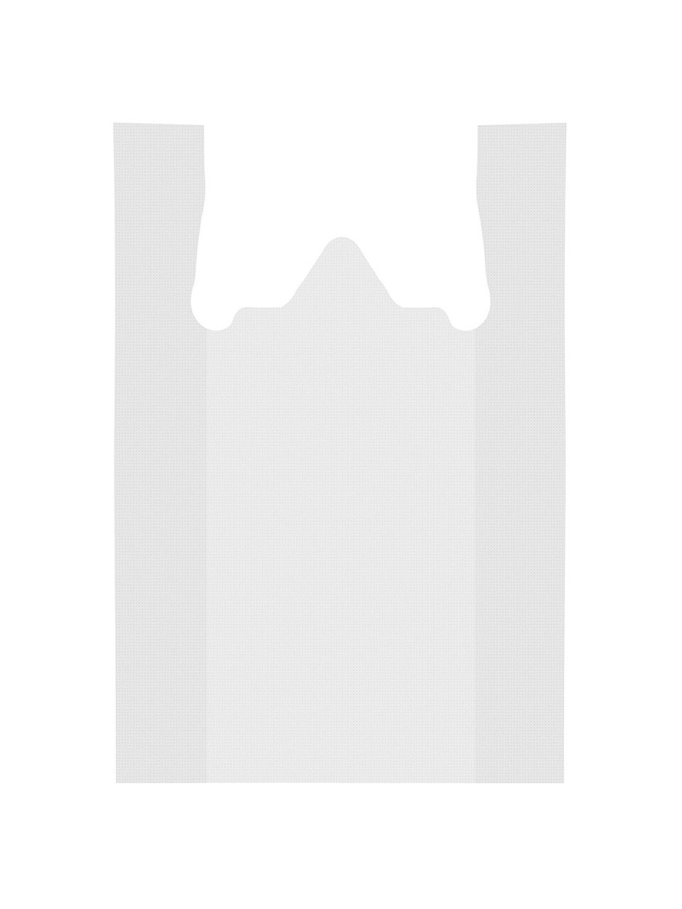 Пакет-майка 30х44 см, 15 мкм, белый, 2 177