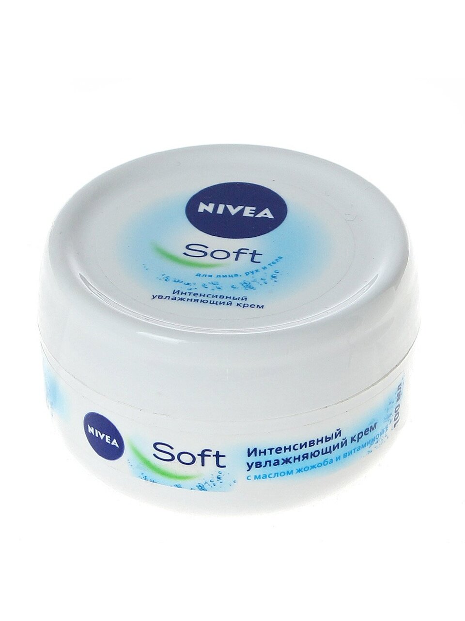 Крем для тела, Nivea, Soft, интенсивное увлажнение, 100 мл, с витаминами