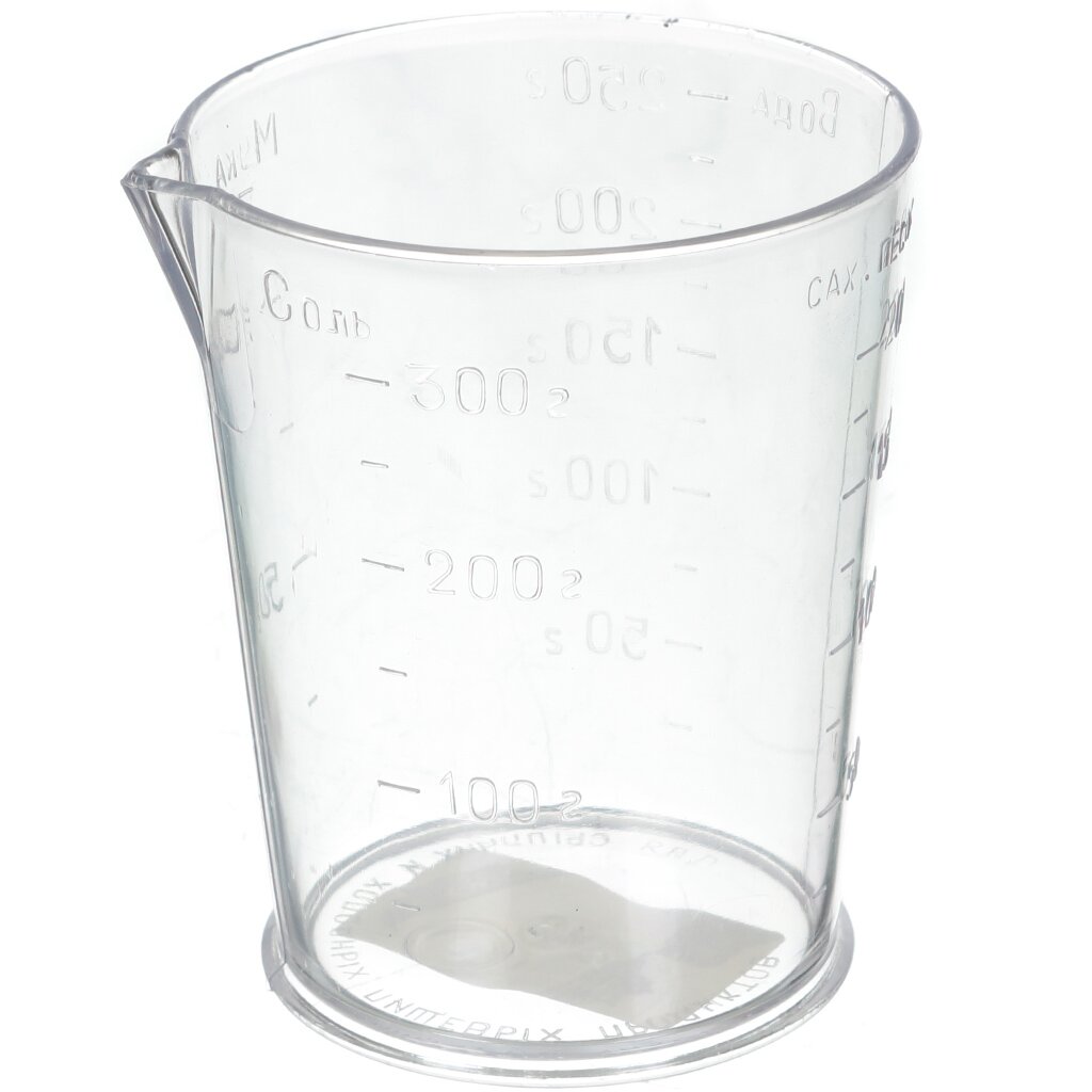 Кружка мерная 0.25 л, ПУ-011 стакан мерный dewal