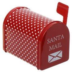 Ящик почтовый красный, 13.3х8х9.5 см, металл, Декор, Y6-6115