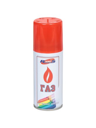 Газ для зажигалок 140 мл, с насадками, Runis, 1-007