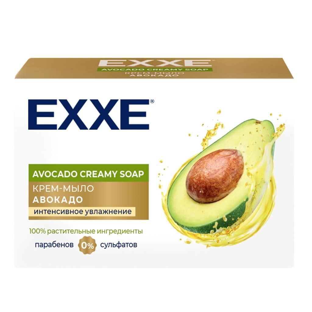 Крем-мыло косметическое Exxe, Авокадо, 90 г крем мыло для рук melomama