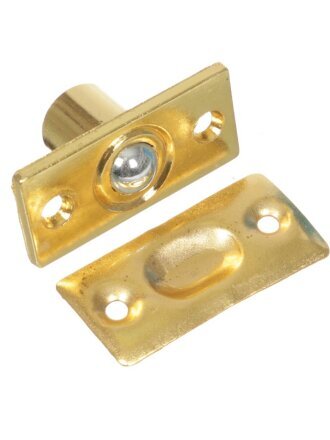 Защелка врезная, Trodos, 03.02.01, 206011, шарик, золото