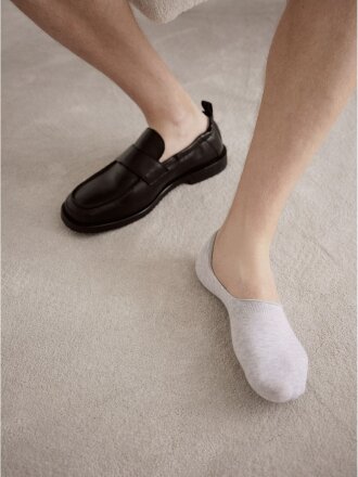 Носки муж, подследники, хлопок, Diwari, Classic, 000, светло-серый, р.25, 16С-17СП