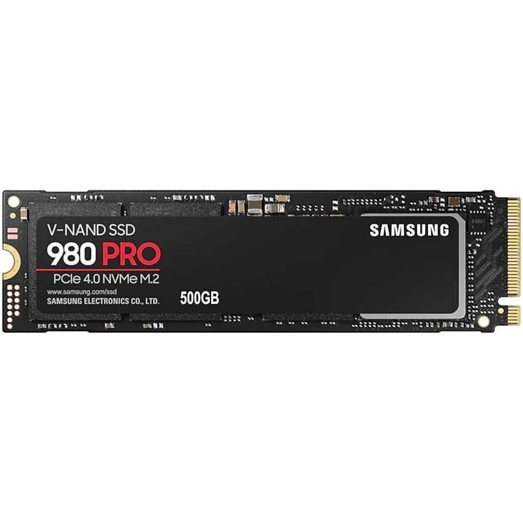 Накопитель SSD SAMSUNG 980 PRO MZ-V8P500BW 500ГБ, M.2 2280, PCI-E x4, NVMe