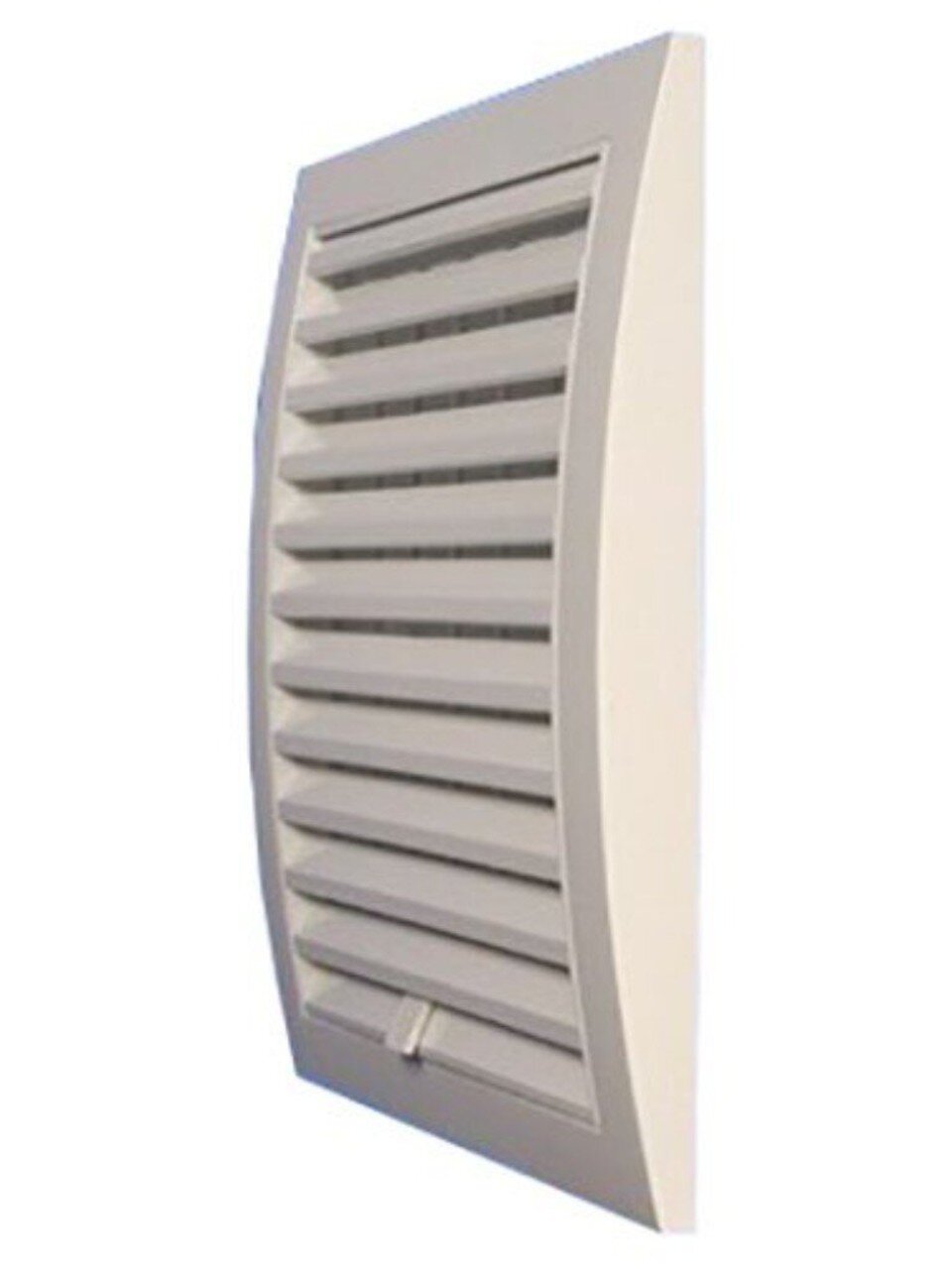 Решетка вентиляционная ABS пластик, вытяжная, 170х170 мм, регулируемая с рамкой, белая, Viento, Серия ВРР, 1717ВРР