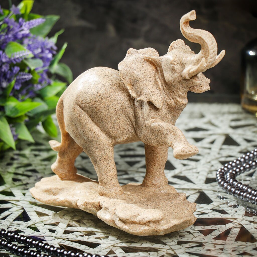 Фигурка декоративная Слон, 17х8х18 см, Y6-10626 фигурный пазл фантазийный слон 500 деталей