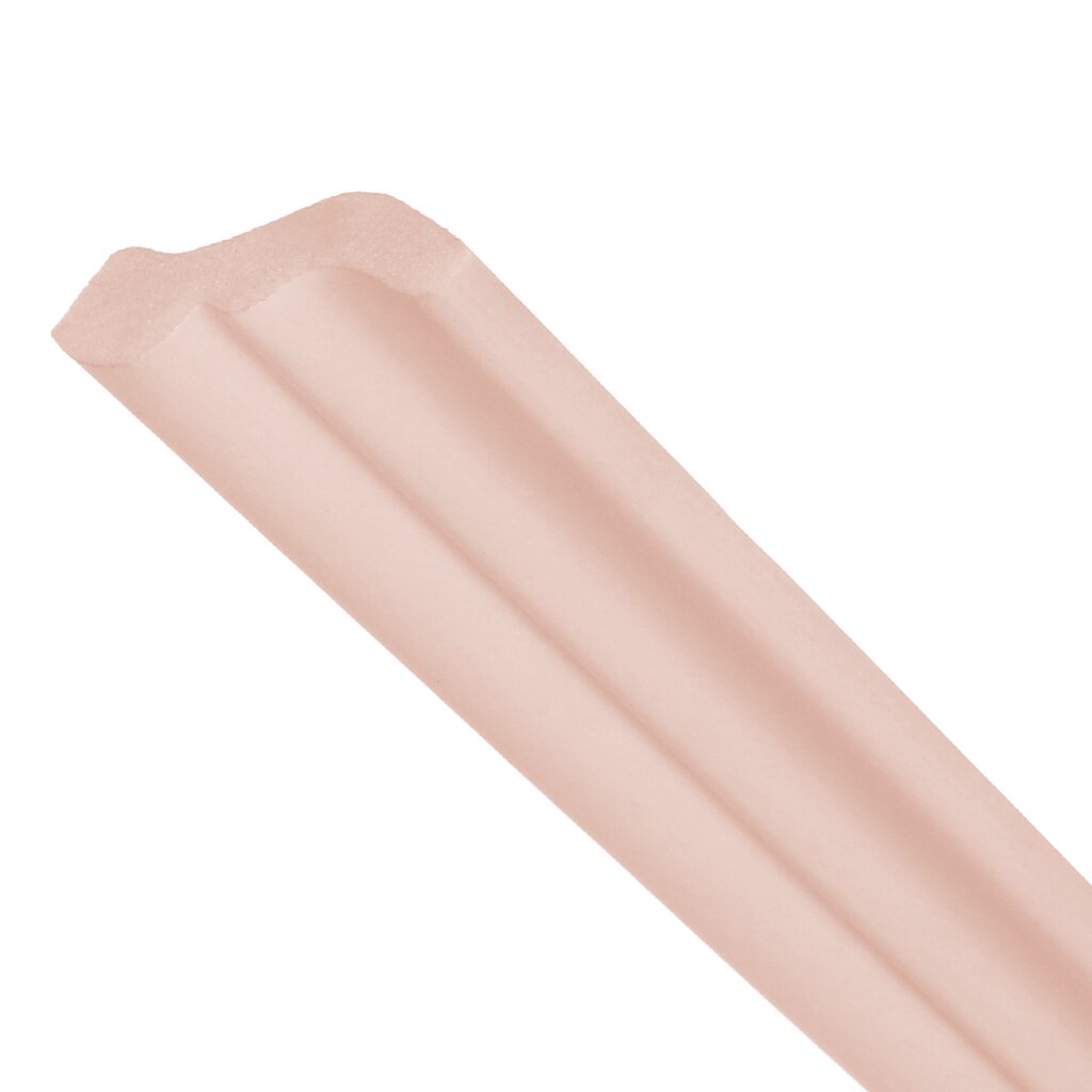 Плинтус потолочный полистирольный H 30/35 розовый, 2м
