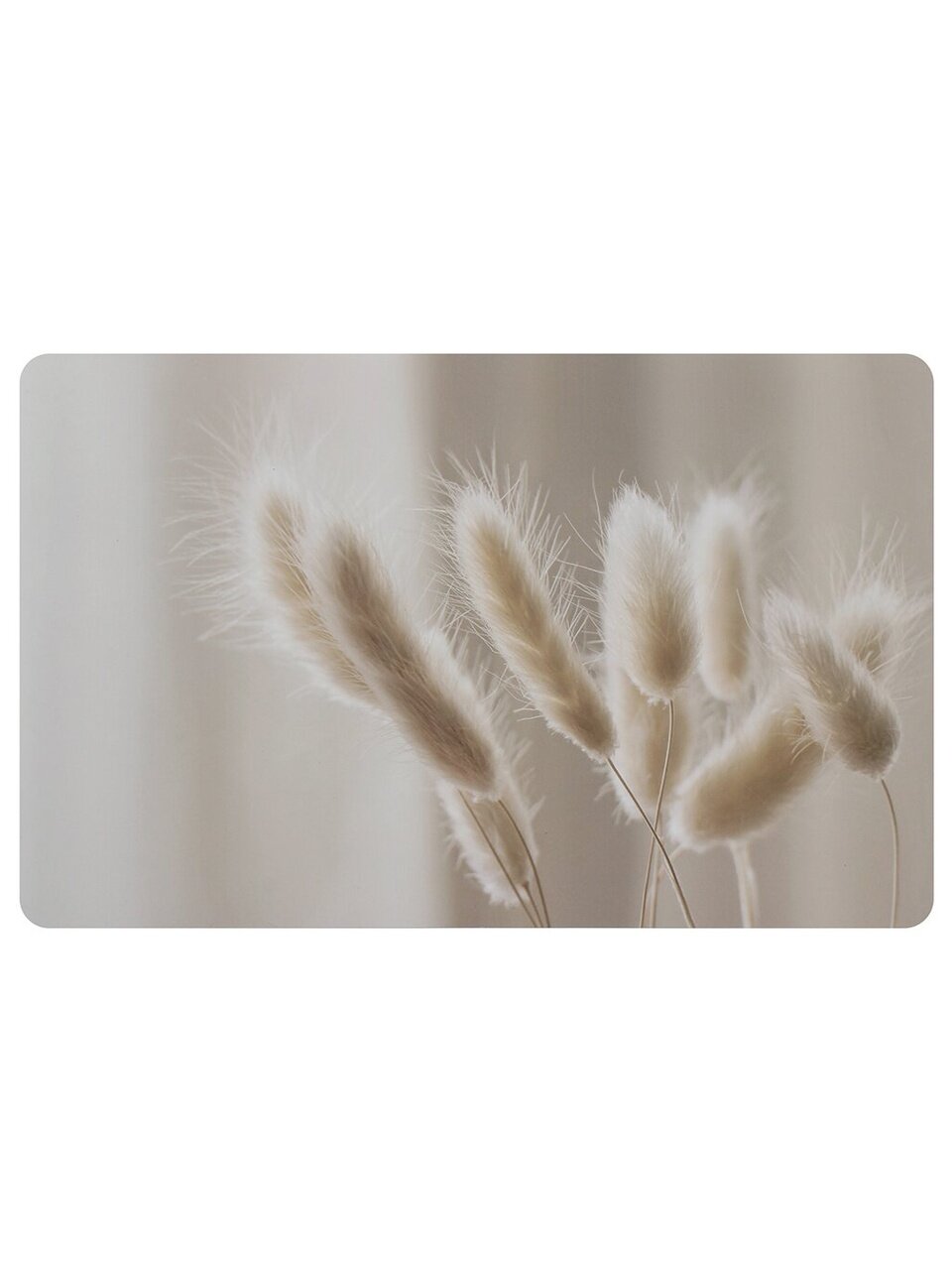 Салфетка для стола пластик, 41х26 см, прямоугольная, Колоски