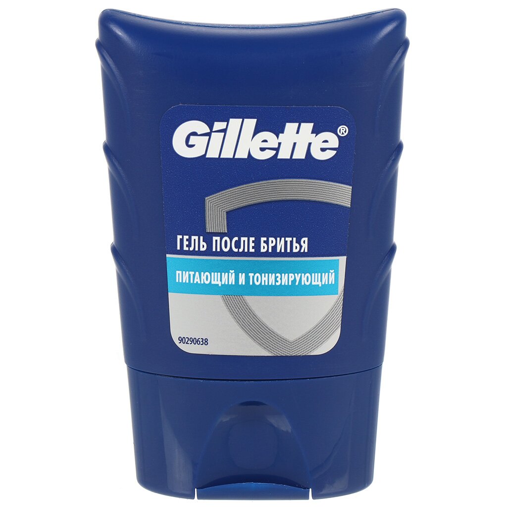 Гель после бритья, Gillette, Conditioning, питающий и тонизирующий, 75 мл гель для бритья nivea защита и уход увлажняющий 200 мл
