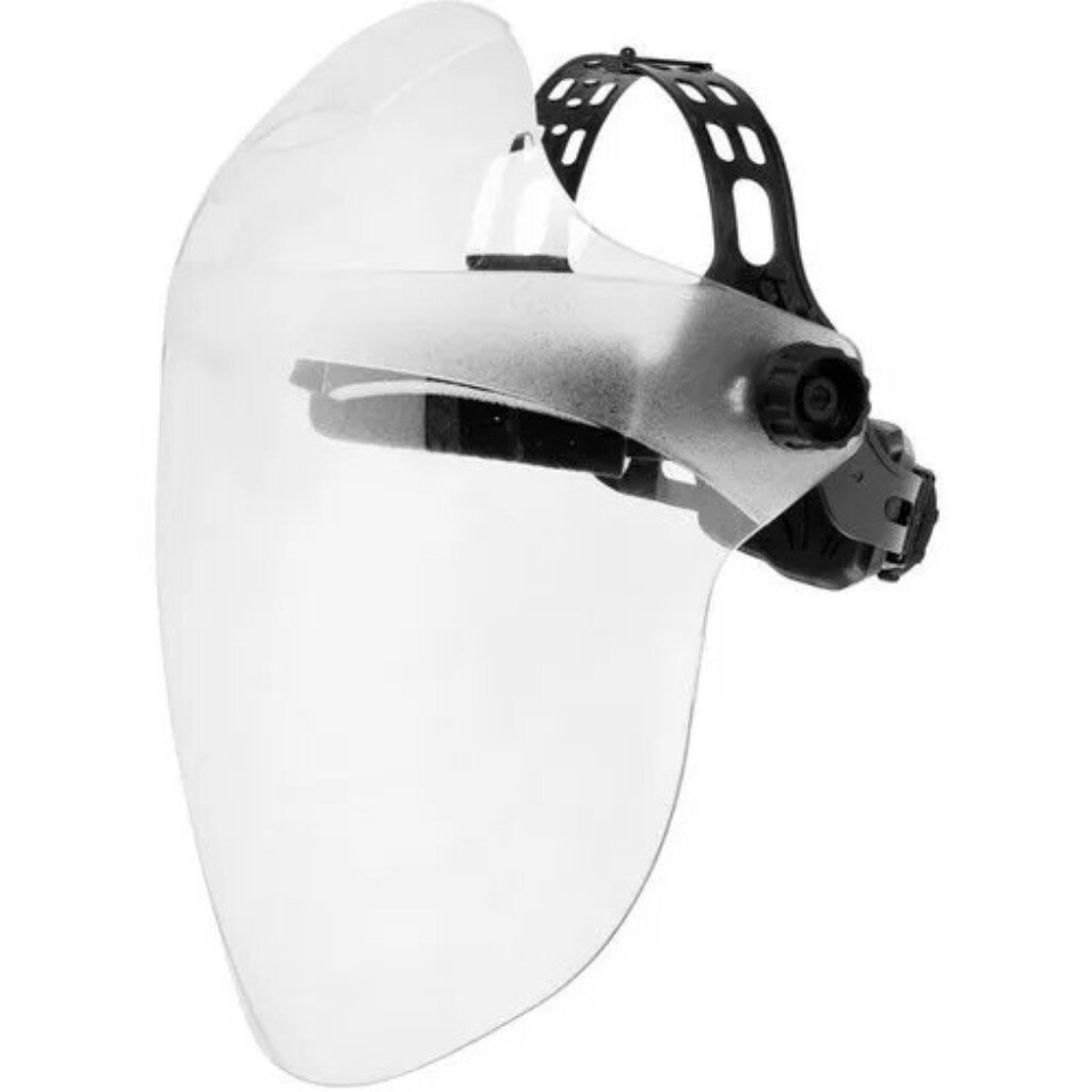 маска щиток защитная визор профи пк 2мм бес ная Маска-щиток защитная, Визор Профи ПК, 2мм, бесцветная