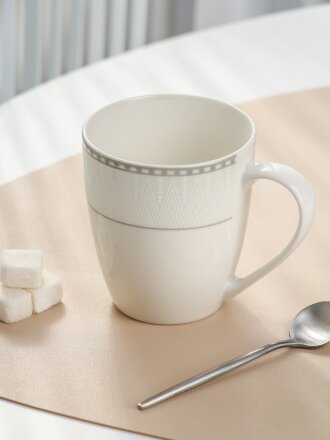 Кружка фарфор, 360 мл, Iconic, Fioretta, TDM694