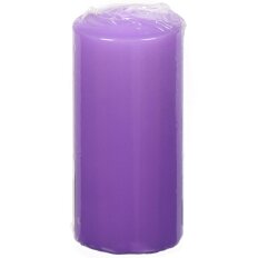 Свеча декоративная ароматическая, 9х4х4 см, цилиндр, Горная лаванда, 400395