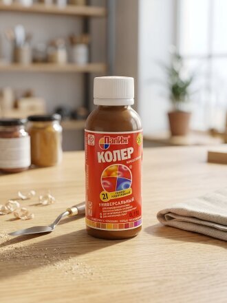 темно-коричневый