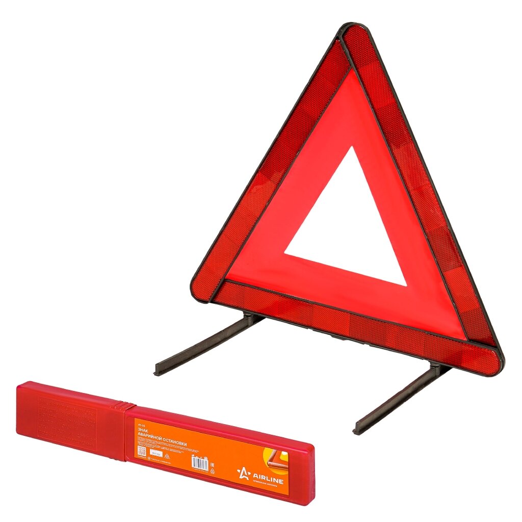 Знак аварийной остановки Airline, ГОСТ, AT-05 знак аварийной остановки rt 199 430x70 мм красно оранжевый