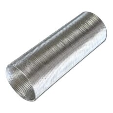 Воздуховод вентиляционый алюминий, диаметр 130 мм, гофрированный, 1.5 м, ERA, 13ВА1,5