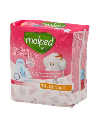 Прокладки женские Molped, Ultra Normal, 10 шт