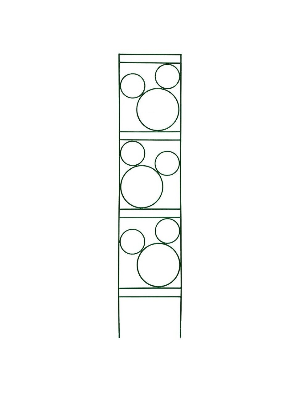 Шпалера для растений, металл, 46х206 см, Садовита, №3 Круги, 00196827