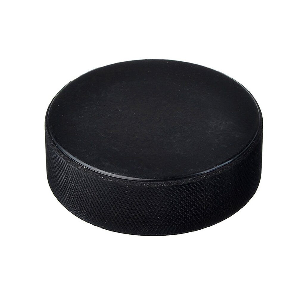 Шайба хоккейная 6х2 см, резина, 114001