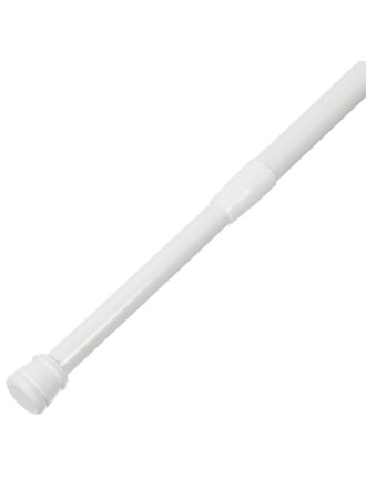 Карниз для ванной металл, 110 см, 200 см, телескопический, в ассортименте, A310115