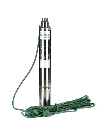 Насос погружной винтовой, Oasis, 1 '', 20 м, 670 Вт, диаметр 75 мм, глубина погружения 50 м, максимальный напор 60 м, 1.5 м³/ч