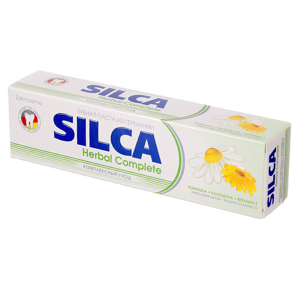 Зубная паста Silca Herbal Complete, 100 мл