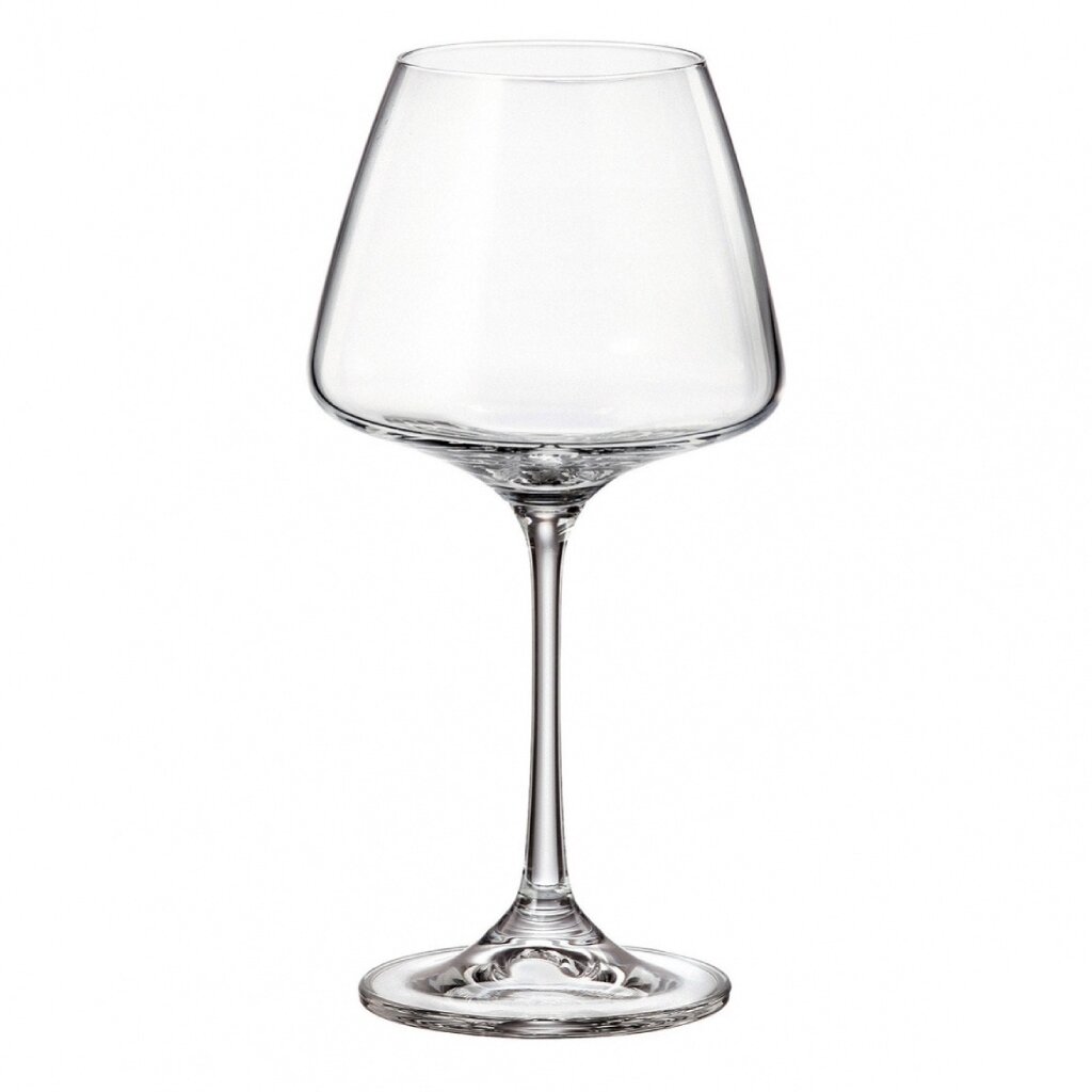 Бокал для вина, 350 мл, стекло, 6 шт, Bohemia, Corvus Naomi, 1SC69/350 бокал для вина luminarc селест сияющий графит p1565 6шт 270мл
