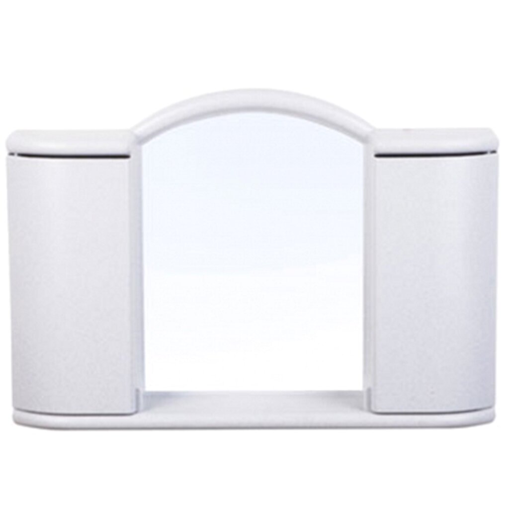 Зеркало-шкаф 59.6х41х10.7 см, прямоугольное, белый мрамор, с полочкой, Berossi, Argo, АС 11904000 зеркало шкаф mixline