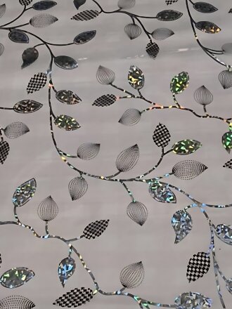 Клеенка Silvano, Декор, 0.8х20 м, силикон, 0.6 мм, QS-3008A