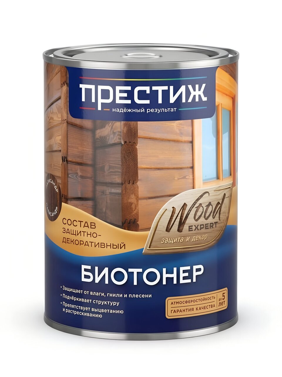 Пропитка Престиж, Биотонер, для дерева, эбеновое дерево, 0.9 л