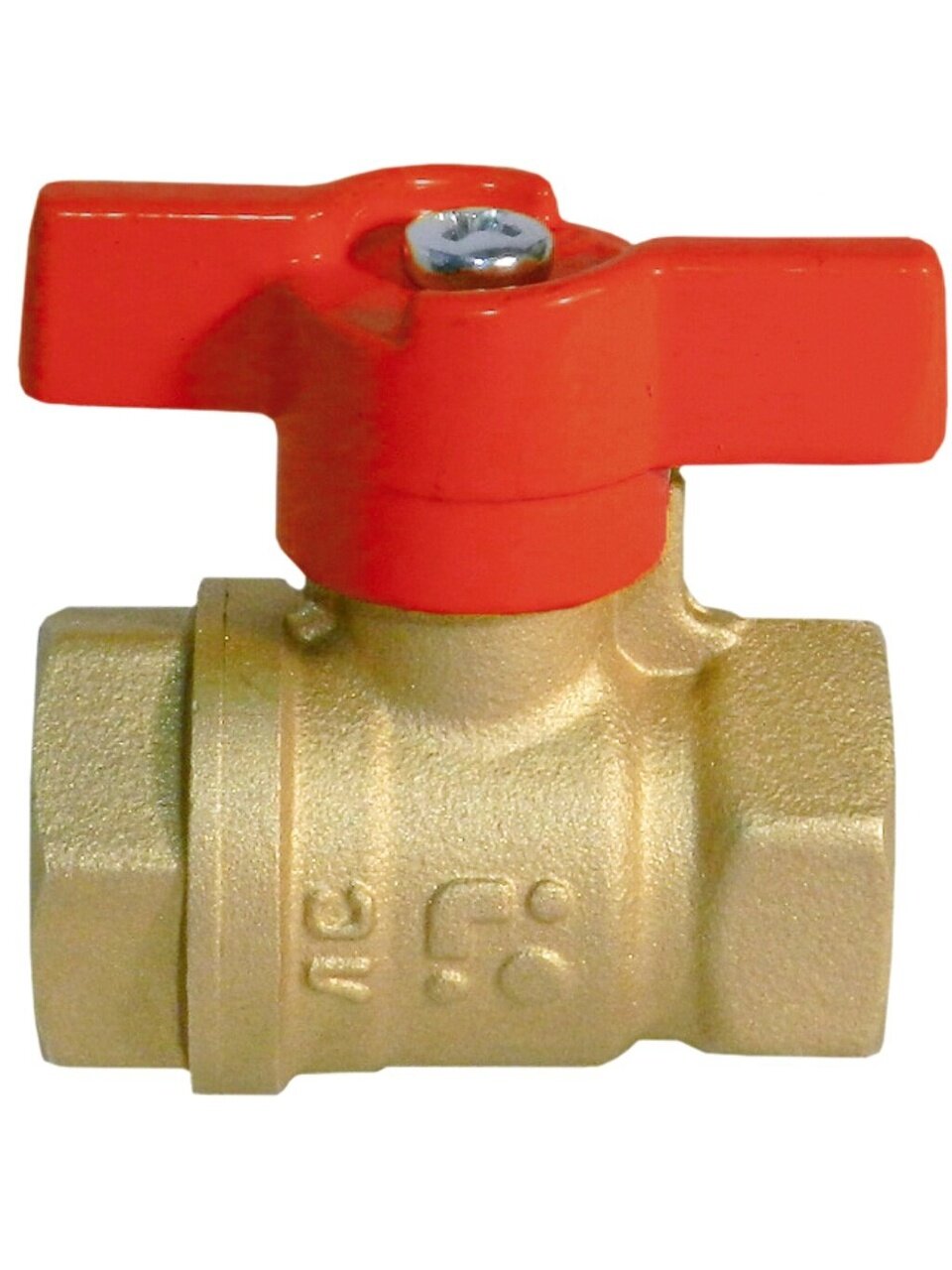 Кран для воды, 3/4&amp;quot;, г-г, ручка-бабочка, БАЗ