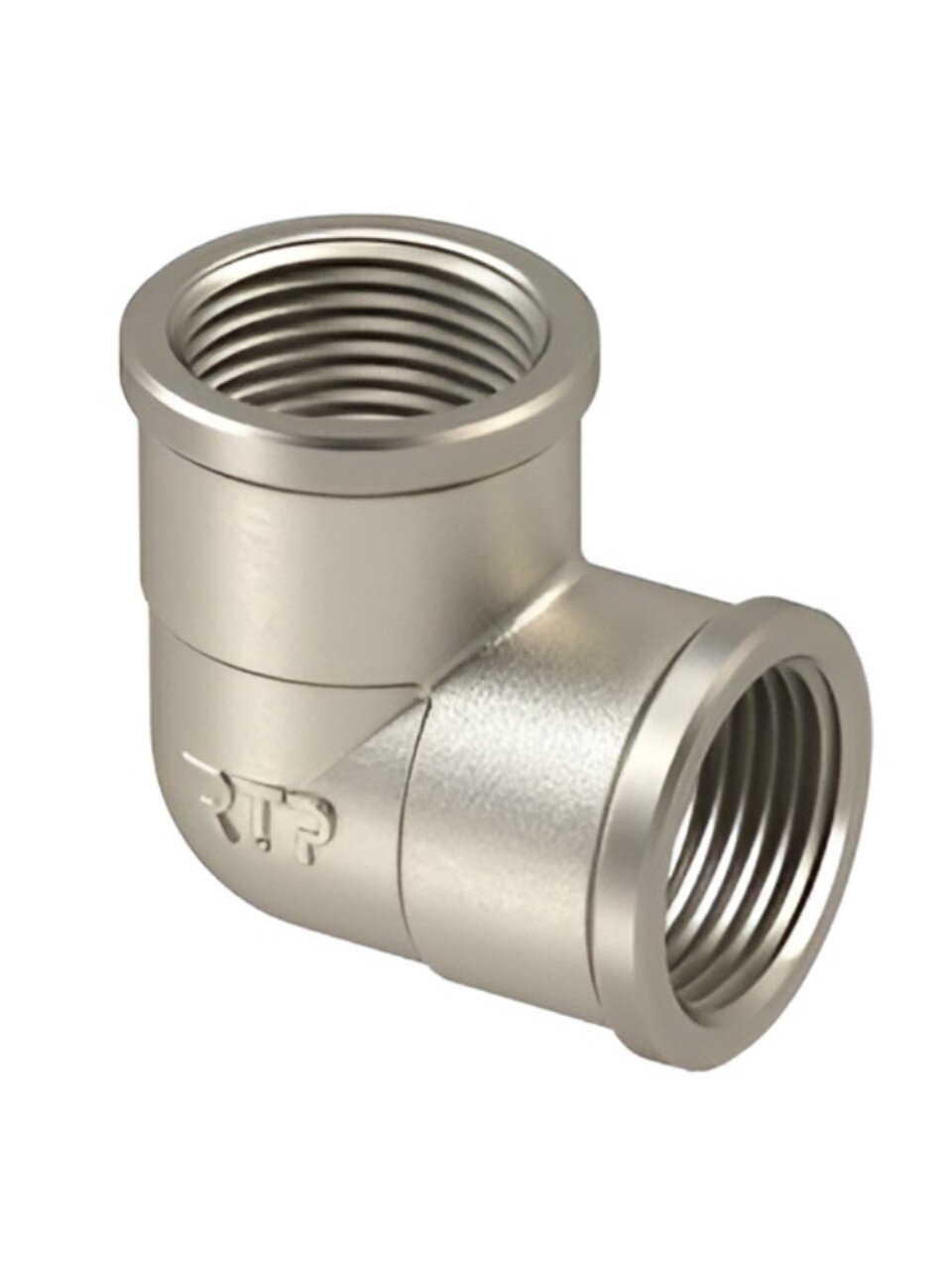 Уголок 1/2'', 90 °, г-г, никель, индивидуальная упаковка, РосТурПласт