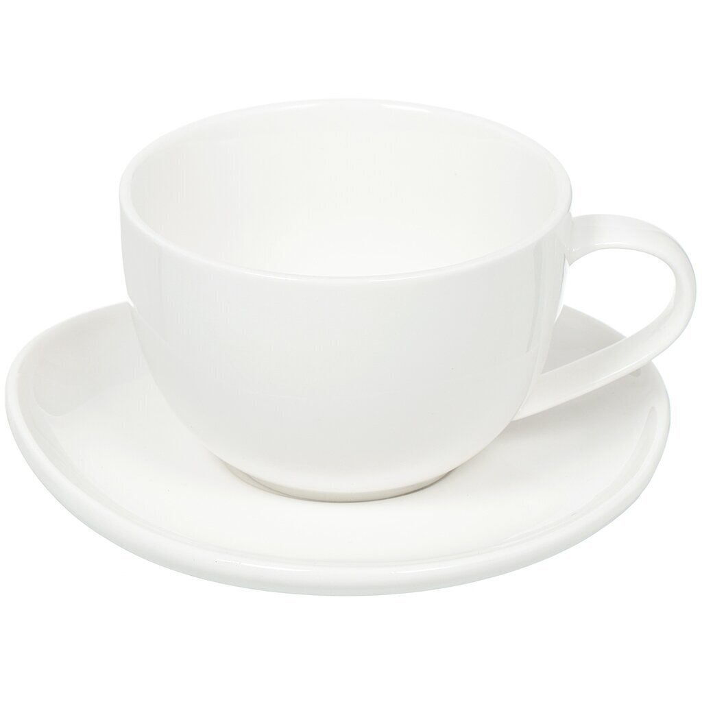 Чайная пара из фарфора Tudor England Royal white TU9999-3, 240 мл