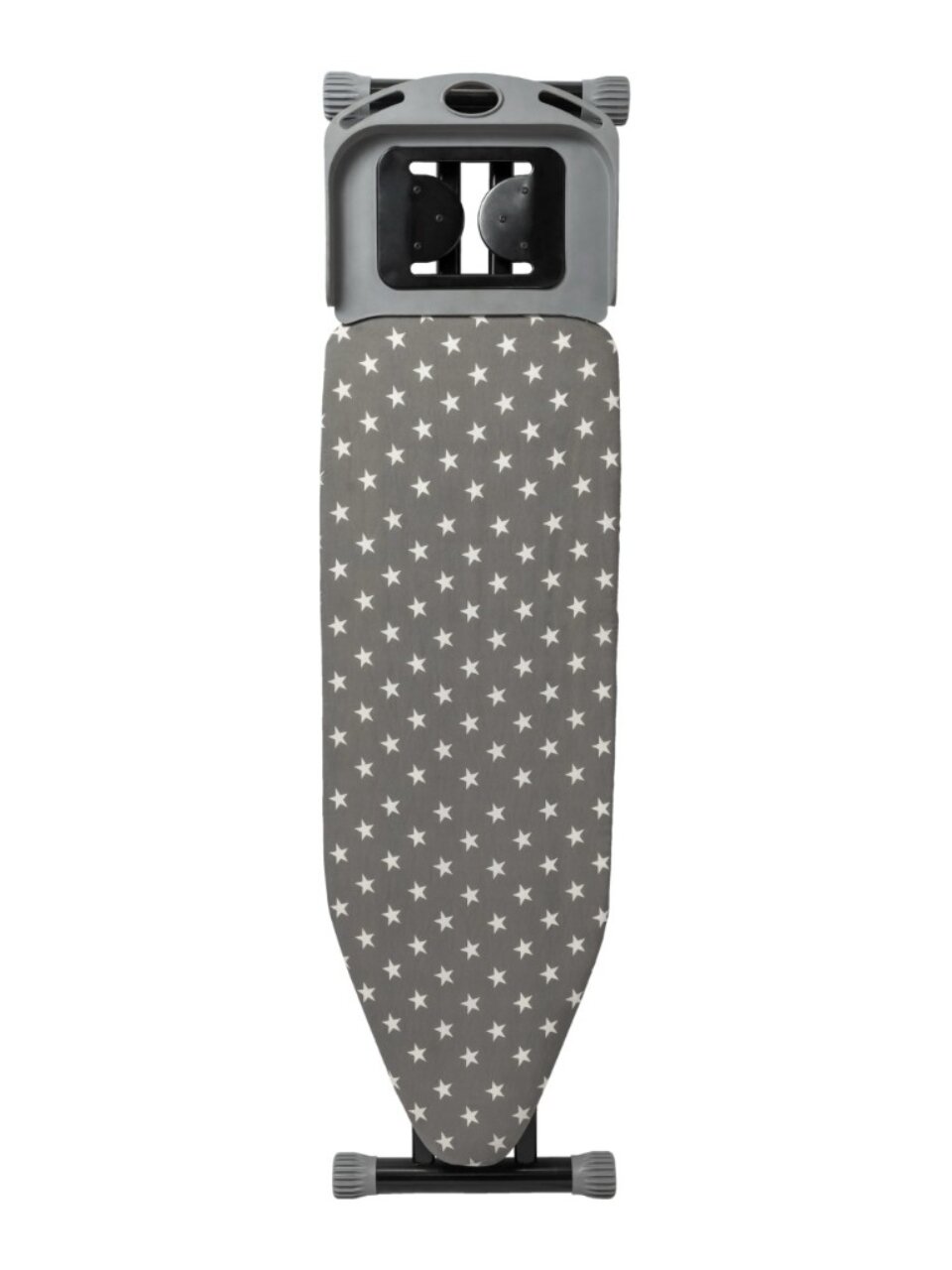 Доска гладильная 125х42 см, Ирина, подставка для утюга, Perilla, 217729, серая