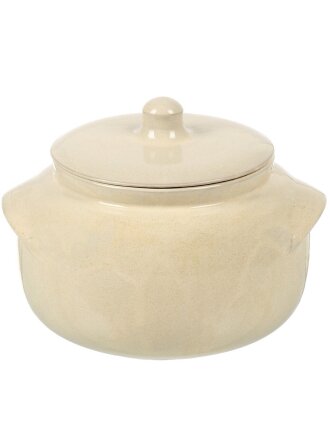 Супник керамика, 2.7 л, Новарусса №2, круглый, Борисовская керамика, Шебби, ШЕБ00022770