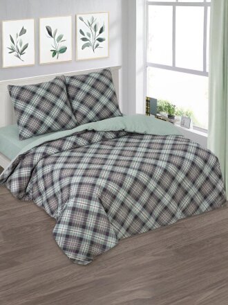 Постельное белье 2-спальное, простыня 160х200 см, 2 наволочки 70х70 см, пододеяльник 175х215 см, простыня на резинке, АртПостель, поплин, Ирландия