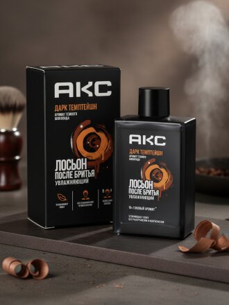 Лосьон после бритья АКС, Дарк Темптейшн, для чувствительной кожи, Увлажняющий, 100 мл, 90019352