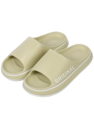 Тапки для женщин, оливковые, р. 40-41, открытые, City, A210013