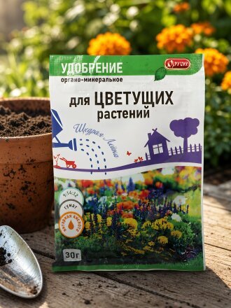 для цветущих растений