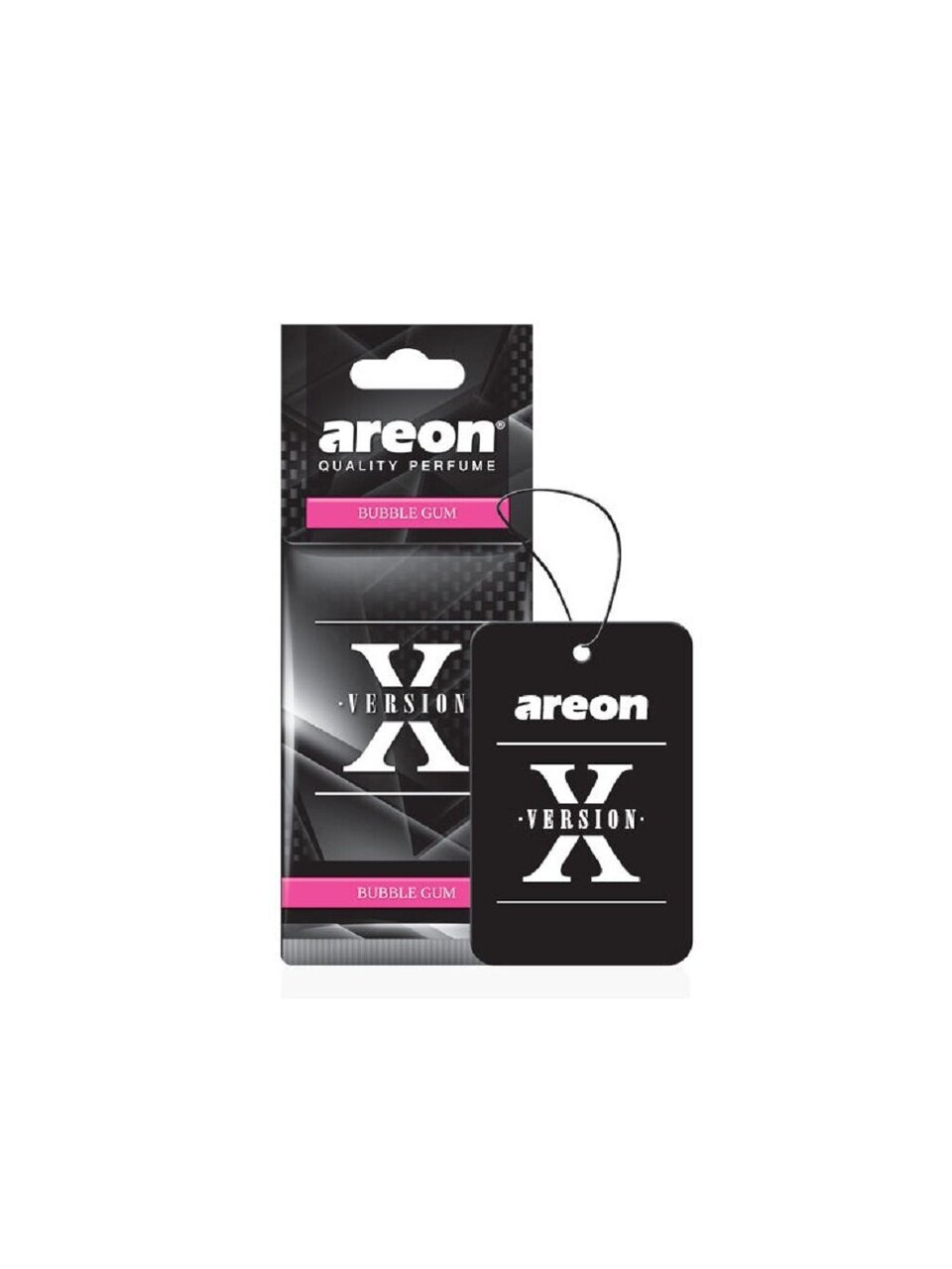 Ароматизатор в машину подвесной, сухой, Areon, X-Version Бабл Гам, 704-AXV-014