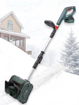 Снегоуборщик Favourite, OBS 21/4SP, 29х16 см, скорость 1 вперед, аккумуляторный, Li-ion, 21 В, 4 Ач