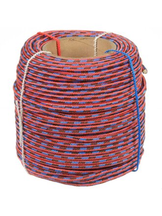 Шнур диаметр 8 мм, с сердечником плетеный, 8В 810, 15с018, в ассортименте, 100 м