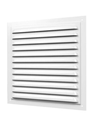 Решетка вентиляционная металл, 200х200 мм, эмалированная, Viento, РМ2020
