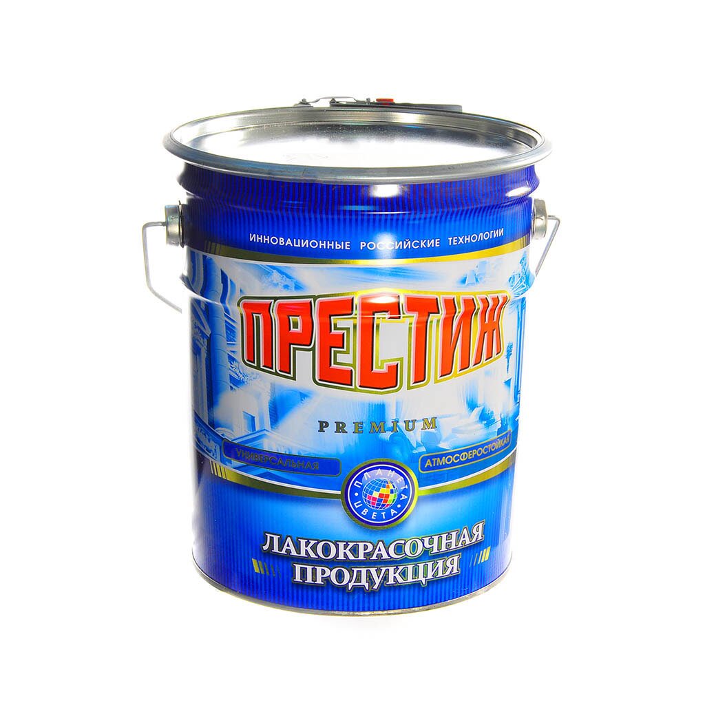 Эмаль алкидная Престиж ПФ-115 черная, 10 кг