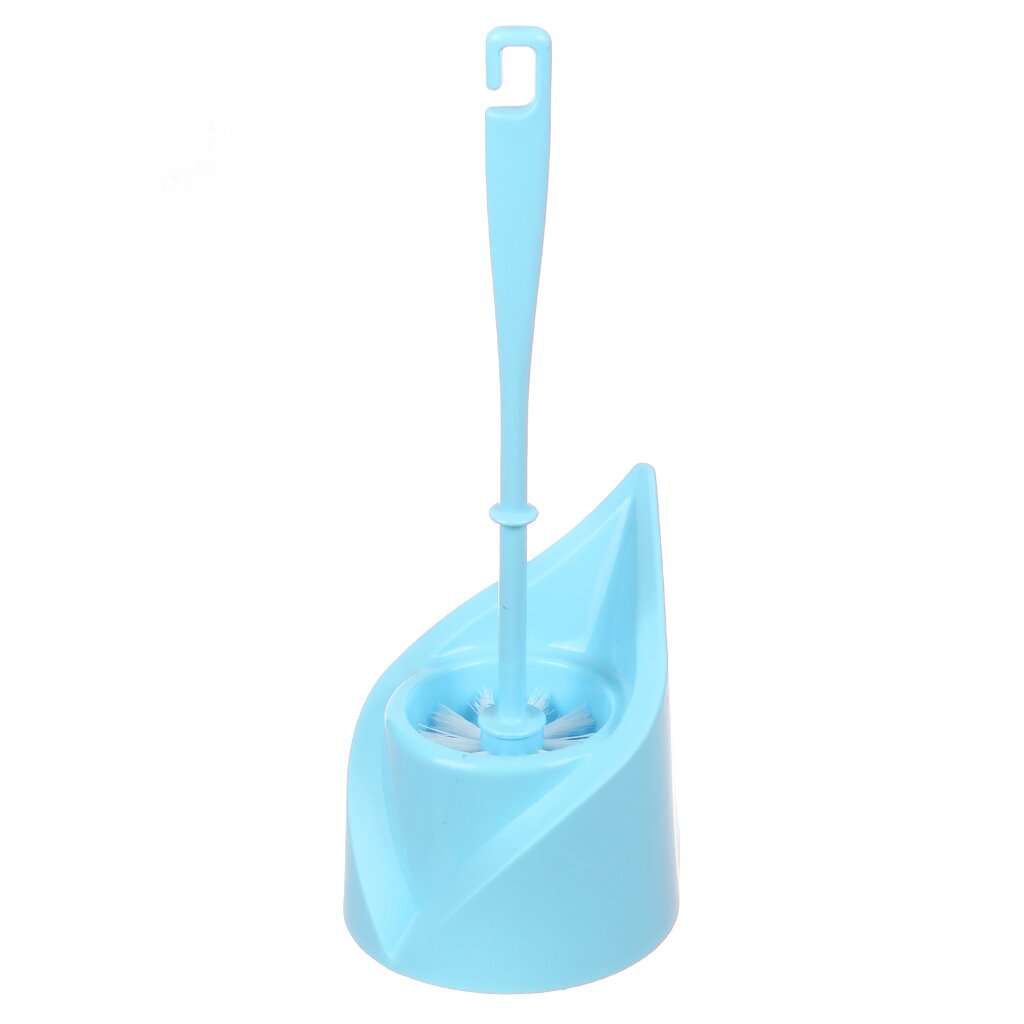 Ерш для туалета Мультипласт, Капля, напольный, пластик, бирюзовый, MPG960416/961703 ерш для туалета мультипласт мт066 стандарт напольный пластик голубой