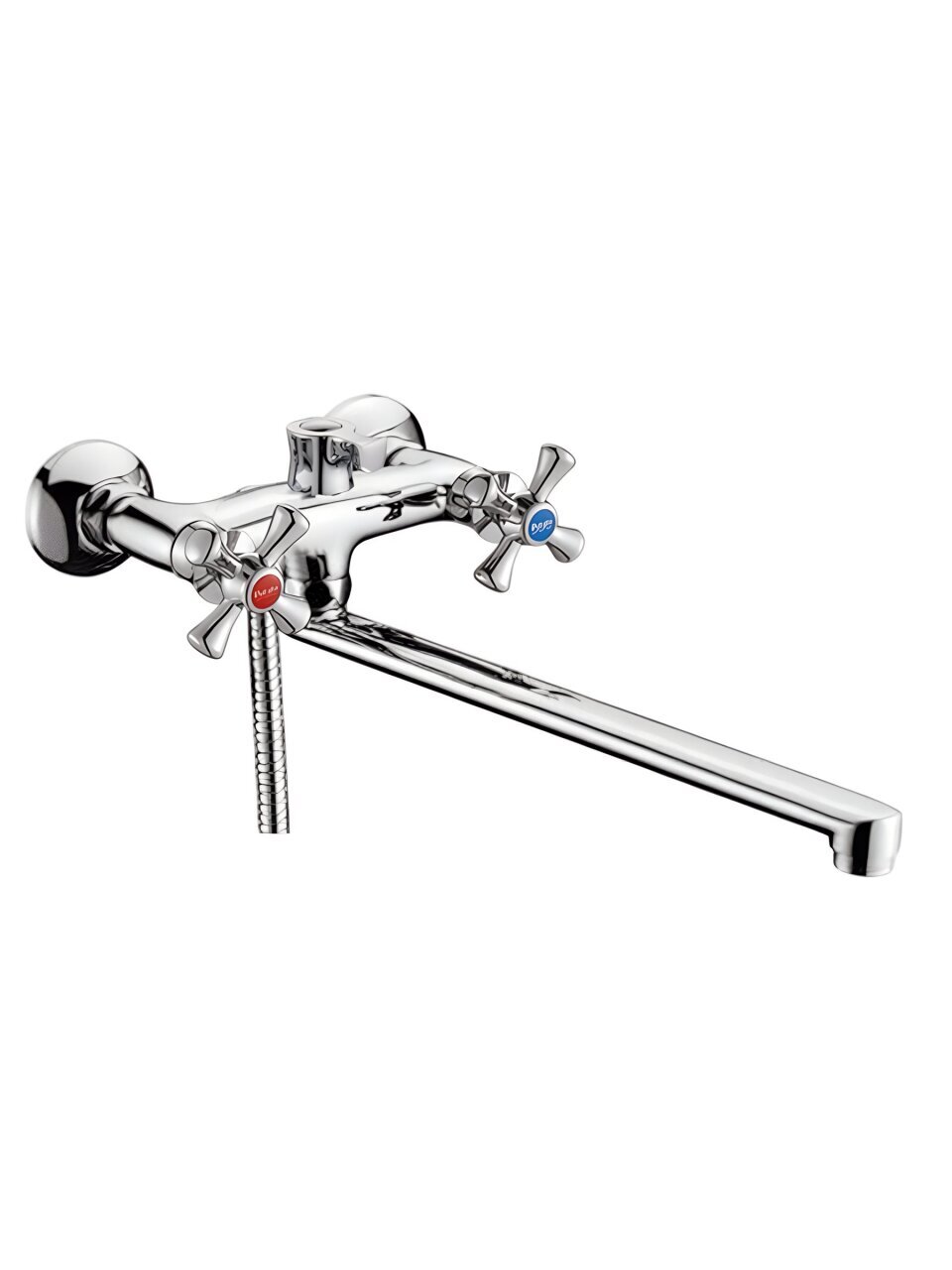 Смеситель для ванны, Potato, с кран-буксой, хром, P2364