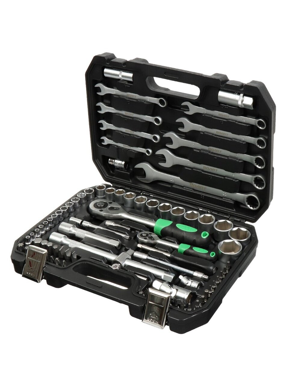 Набор инструментов Волат, 18540-82, 1/2&amp;quot;, 1/4&amp;quot;, 6-гранный, сталь, кейс, 82 предмета