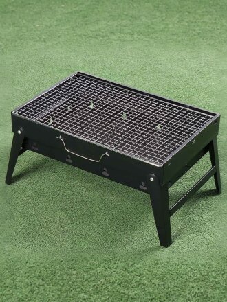 Мангал 430х280х225 мм, 0.6 мм, разборный, с решеткой, сталь, T2022-7064